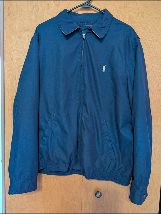 Polo Ralph Lauren Other - Polo by Ralph Lauren Navy Zip-Up Lightweight Jacket